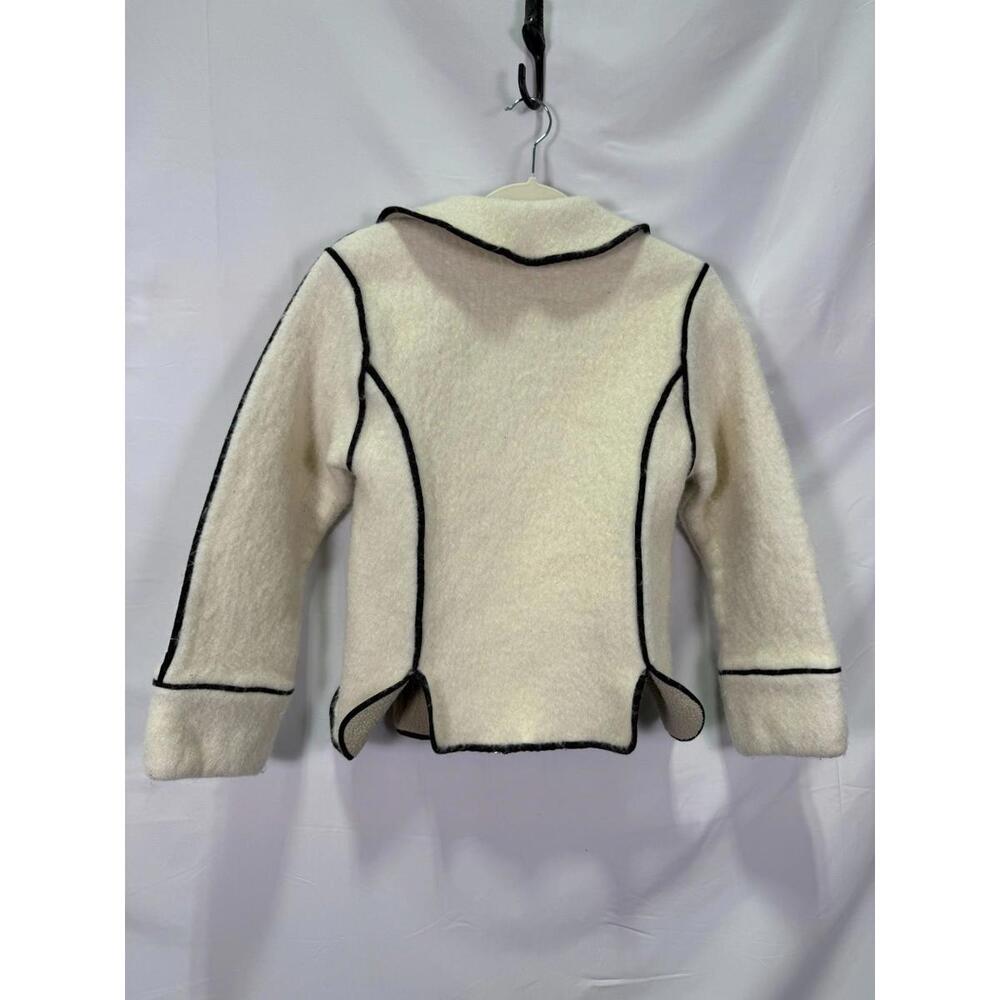Modern Citizen White Madison Shearling Jacket Size M - Picture 4 of 5